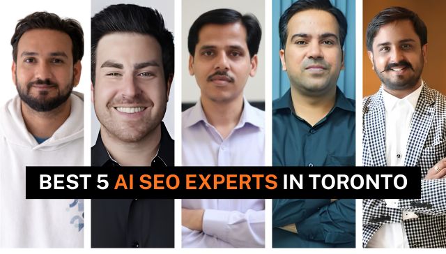 Best 5 AI SEO Experts in Toronto